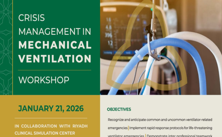 CRISIS MANAGEMENT IN MECHANICAL VENTILATION WORKSHOP