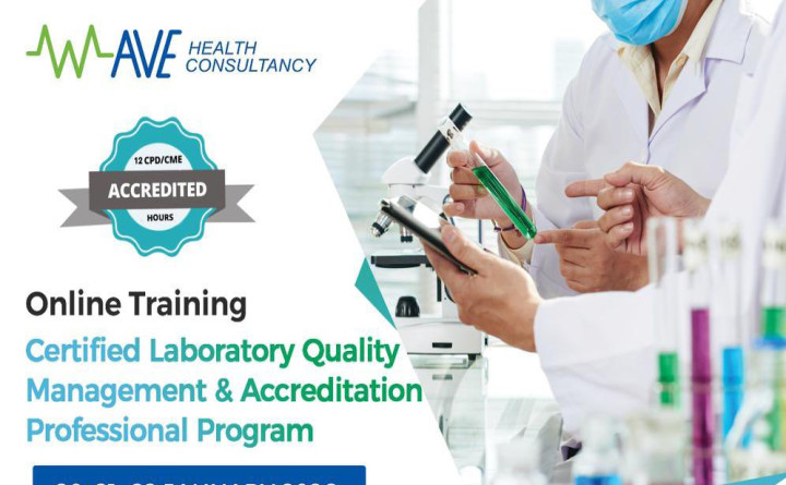 Certified Laboratory Quality Management & Accreditation Professional Program