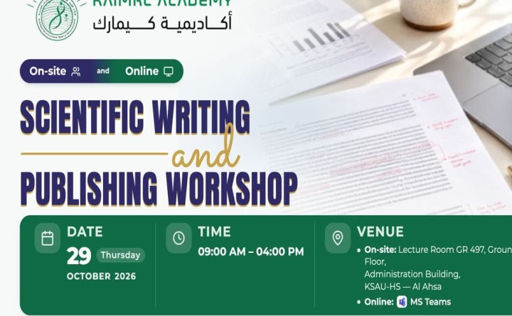 Scientific Writing and Publishing Workshop