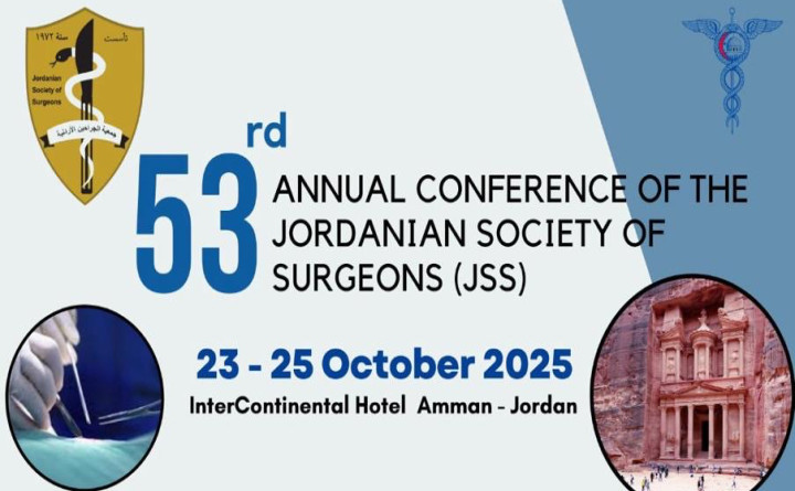 53rd ANNUAL CONFERENCE OF THE JORDANIAN SOCIETY OF SURGEONS (JSS)