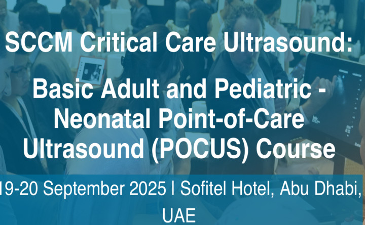 SCCM Critical Care Ultrasound: Basic Adult and Pediatric - Neonatal Point-of-Care Ultrasound (POCUS) Course